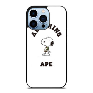 A BATHING APE BAPE SNOOPY iPhone 13 Pro Max Case Cover A BATHING APE BAPE SNOOPY iPhone 13 Pro Max Case Cover