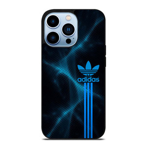 ADIDAS LOGO ABSTRACT BLUE LIGHT iPhone 13 Pro Max Case Cover ADIDAS LOGO ABSTRACT BLUE LIGHT iPhone 13 Pro Max Case Cover