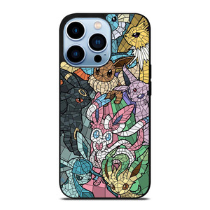 ALL POKEMON EEVEE MOZAIC iPhone 13 Pro Max Case Cover
