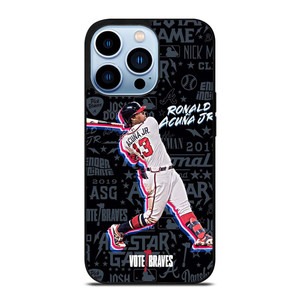 ATLANTA BRAVES ACUNA SHOOT WALL iPhone 13 Pro Max Case Cover