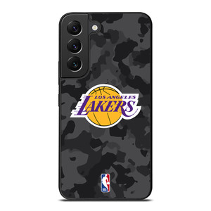 LOS ANGELES LAKERS BLACK CAMO Samsung Galaxy S22 Plus Case Cover