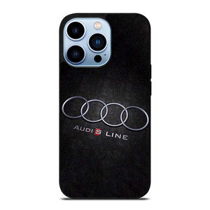 AUDI S LINE CAR EMBLEM iPhone 13 Pro Max Case Cover AUDI S LINE CAR EMBLEM iPhone 13 Pro Max Case Cover