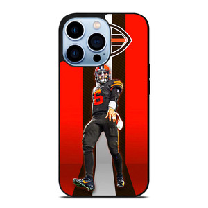 BAKER MAYFIELD CLEVELAND BROWNS NFL 3 iPhone 13 Pro Max Case Cover