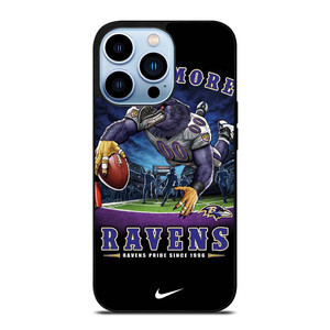 BALTIMORE RAVENS NFL ART iPhone 13 Pro Max Case Cover