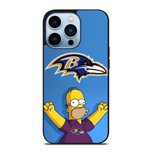 BALTIMORE RAVENS THE SIMPSON iPhone 13 Pro Max Case Cover