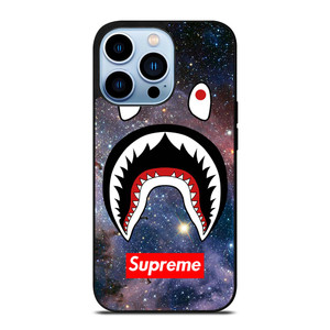 BAPE CAMO SHARK SUPREME NEBULA iPhone 13 Pro Max Case Cover