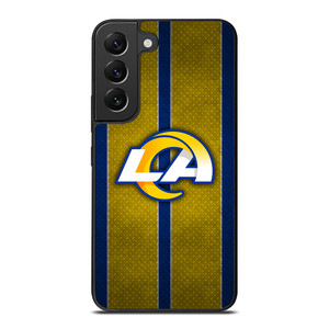 LOS ANGELES RAMS NFL METAL STRIPE Samsung Galaxy S22 Plus Case Cover