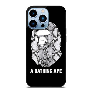 BATHING APE SNAKE SKIN iPhone 13 Pro Max Case Cover