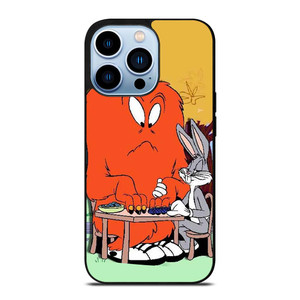 BUGS BUNNY AND GOSSAMER RED LOONEY TUNES iPhone 13 Pro Max Case Cover