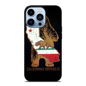 CALIFORNIA REPUBLIC BEAR ICON iPhone 13 Pro Max Case Cover
