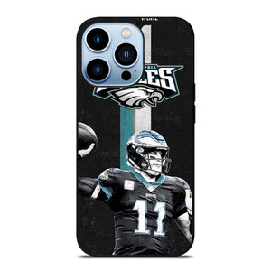 CARSON 11 WENTZ PHILADELPHIA EAGLES iPhone 13 Pro Max Case Cover