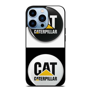 CAT CATERPILLAR WHITE BLACK iPhone 13 Pro Max Case Cover CAT CATERPILLAR WHITE BLACK iPhone 13 Pro Max Case Cover