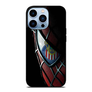Club Deportivo Guadalajara SPYDERMAN iPhone 13 Pro Max Case Cover Club Deportivo Guadalajara SPYDERMAN iPhone 13 Pro Max Case Cover