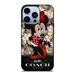 COACH FLOWER MINNIE MOUSE iPhone 13 Pro Max Case Cover COACH FLOWER MINNIE MOUSE iPhone 13 Pro Max Case Cover