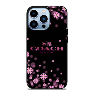 COACH FLOWERS PURPLE iPhone 13 Pro Max Case Cover