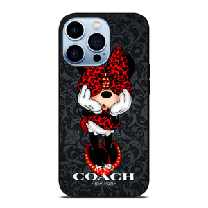 COACH MINNIE MOUSE CARTOON iPhone 13 Pro Max Case Cover