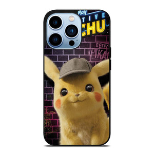 DETECTIVE PIKACHU CUTE POKEMON iPhone 13 Pro Max Case Cover