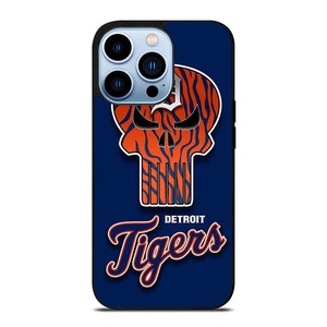 DETROIT TIGERS SKULL LOGO iPhone 13 Pro Max Case Cover