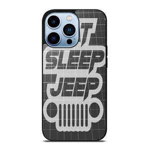 EAT SLEEP JEEP LOGO iPhone 13 Pro Max Case Cover