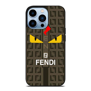 FENDI ROMA EYES LOGO iPhone 13 Pro Max Case Cover