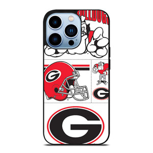 GEORGIA BULLDOGS STICKER COLLECTION iPhone 13 Pro Max Case Cover