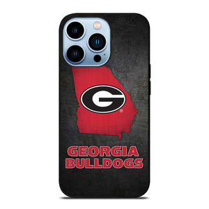 GEORGIA BULLDOGS SYMBOL METAL iPhone 13 Pro Max Case Cover