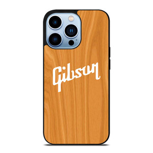 GIBSON GUITAR WOODEN LOGO 2 iPhone 13 Pro Max Case Cover