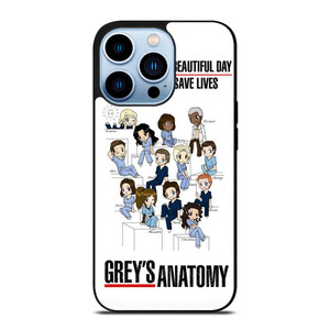 GREY'S ANATOMY ALL CARTOON iPhone 13 Pro Max Case Cover