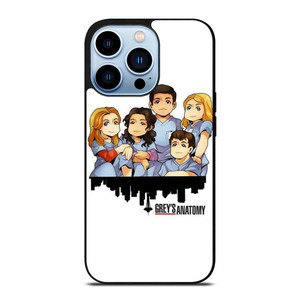 GREY'S ANATOMY CARTOON iPhone 13 Pro Max Case Cover