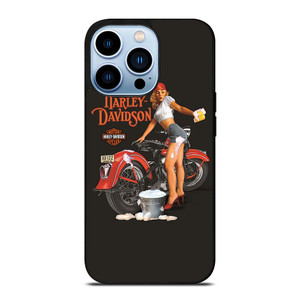 HARLEY DAVIDSON SEXY GIRL iPhone 13 Pro Max Case Cover