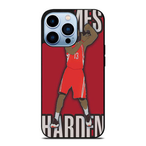 JAMES HARDEN HOUSTON ROCKETS CARTOON iPhone 13 Pro Max Case Cover