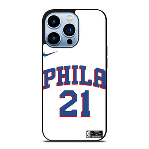 JOEL EMBIID PHILADELPHIA SIXERS KIT iPhone 13 Pro Max Case Cover