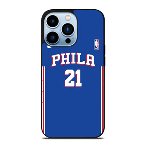 JOEL EMBIID PHILADELPHIA SIXERS NBA iPhone 13 Pro Max Case Cover