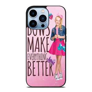 JOJO SIWA BOWS MAKE EVERYTHING BETTER iPhone 13 Pro Max Case Cover