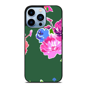 KATE SPADE NEW YORK GREEN FLORAL iPhone 13 Pro Max Case Cover