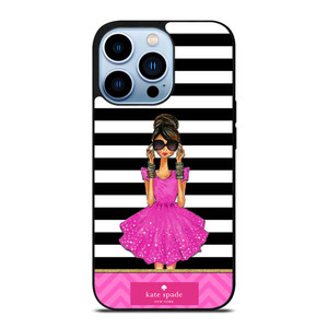 KATE SPADE PINK GIRLS iPhone 13 Pro Max Case Cover