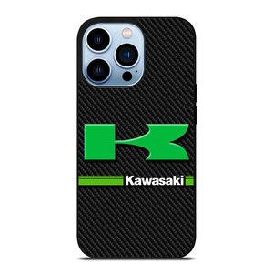 KAWASAKI LOGO CARBOON iPhone 13 Pro Max Case Cover KAWASAKI LOGO CARBOON iPhone 13 Pro Max Case Cover