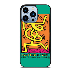 KEITH HARING MONTREUX 1983 iPhone 13 Pro Max Case Cover