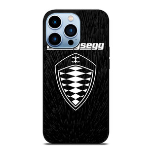 KOENIGSEGG LOGO BLACK PATTERN iPhone 13 Pro Max Case Cover