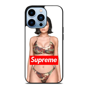 KYLIE JENNER SUPREME CAMO iPhone 13 Pro Max Case Cover