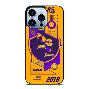 LA LAKERS LEBRON JAMES & ANTHONY DAVIS iPhone 13 Pro Max Case Cover