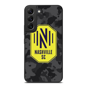 NASHVILLE SC MLS BLACK CAMO Samsung Galaxy S22 Plus Case Cover