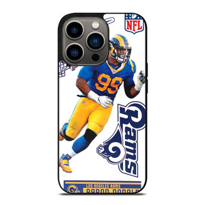 AARON DONALD LOS ANGELES RAMS NFL iPhone 13 Pro Case Cover AARON DONALD LOS ANGELES RAMS NFL iPhone 13 Pro Case Cover