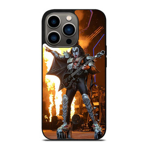 ACE FREHLEY AND GUITAR FIRE KISS iPhone 13 Pro Case Cover