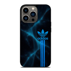 ADIDAS LOGO ABSTRACT BLUE LIGHT iPhone 13 Pro Case Cover
