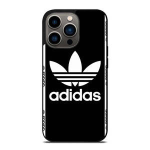 ADIDAS TREFOIL ROUND BLACK iPhone 13 Pro Case Cover
