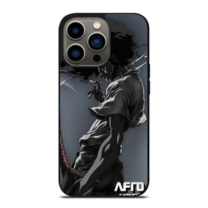 AFRO SAMURAI CARTOON iPhone 13 Pro Case Cover