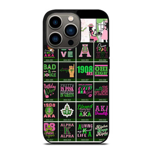 AKA PINK COLLAGE iPhone 13 Pro Case Cover