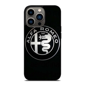 ALFA ROMEO METAL BLACK iPhone 13 Pro Case Cover