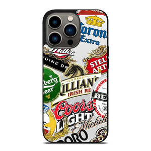 ALL BEER BRAND LOGO iPhone 13 Pro Case Cover